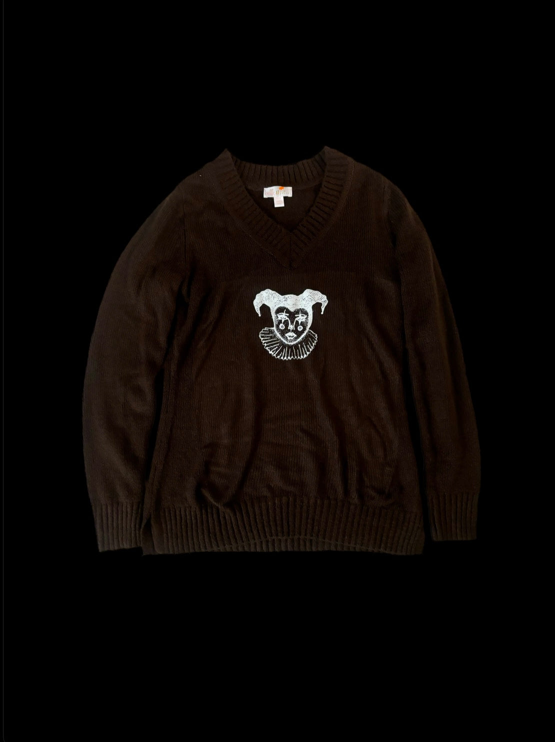 clown sweater