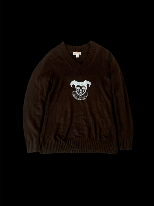 clown sweater